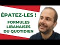  formules libanaises a connatre absolument pour le quotidien  arabe levantin