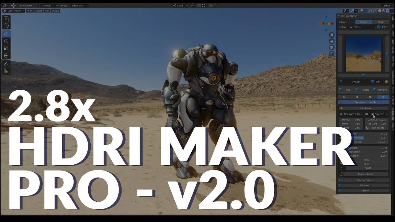 BLENDER 2.8x - MAKER 2.0 PRO ADDON! - JUST EPIC -