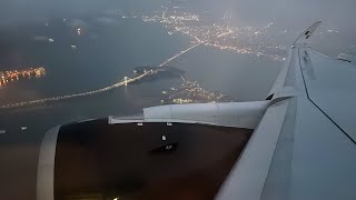 Reverse Ops! STARLUX Airlines A350-900 landing SFO runway 19L