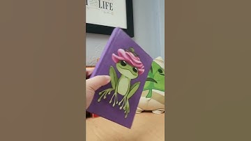 New Journals in Stock! Froggy in a Flower Crown lined and dot grid journals - Etsy Stationery Shop