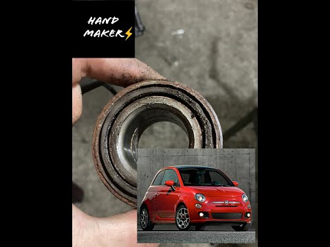 ფიატ 500 სტუპიცის პრობლემა / fiat 500 The bearing has a sound / Подшипник имеет звук ⚡️