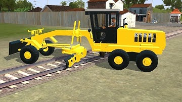 🔴MOTOR GRADER DRIVING BUSSID MOD - In BUS SIMULATOR INDONESIA || ANDROID GAMEPLAY #39 GAMES VIDEOS