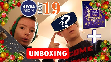 Day 19 UNBOXING!! Nivea Men 2020 Advent Calendar + Cadbury
