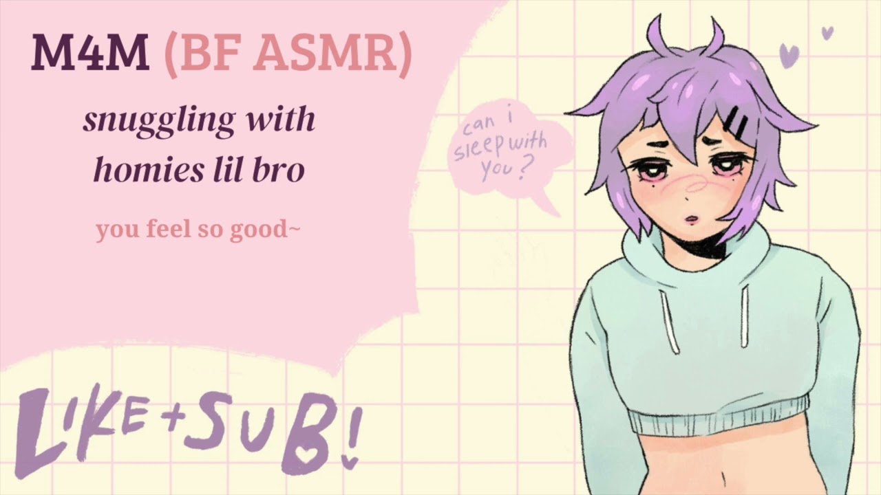 [M4M] Snuggling With Your Homies Lil Femboy Bro (Sleep-Aid) (Rain Sounds) (Confession)