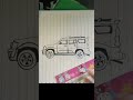 How to Sketch a Car Quickly and Easily 🚗✏️🚗 Car Drawing Tutorial | Easy and Satisfying Art 🎨