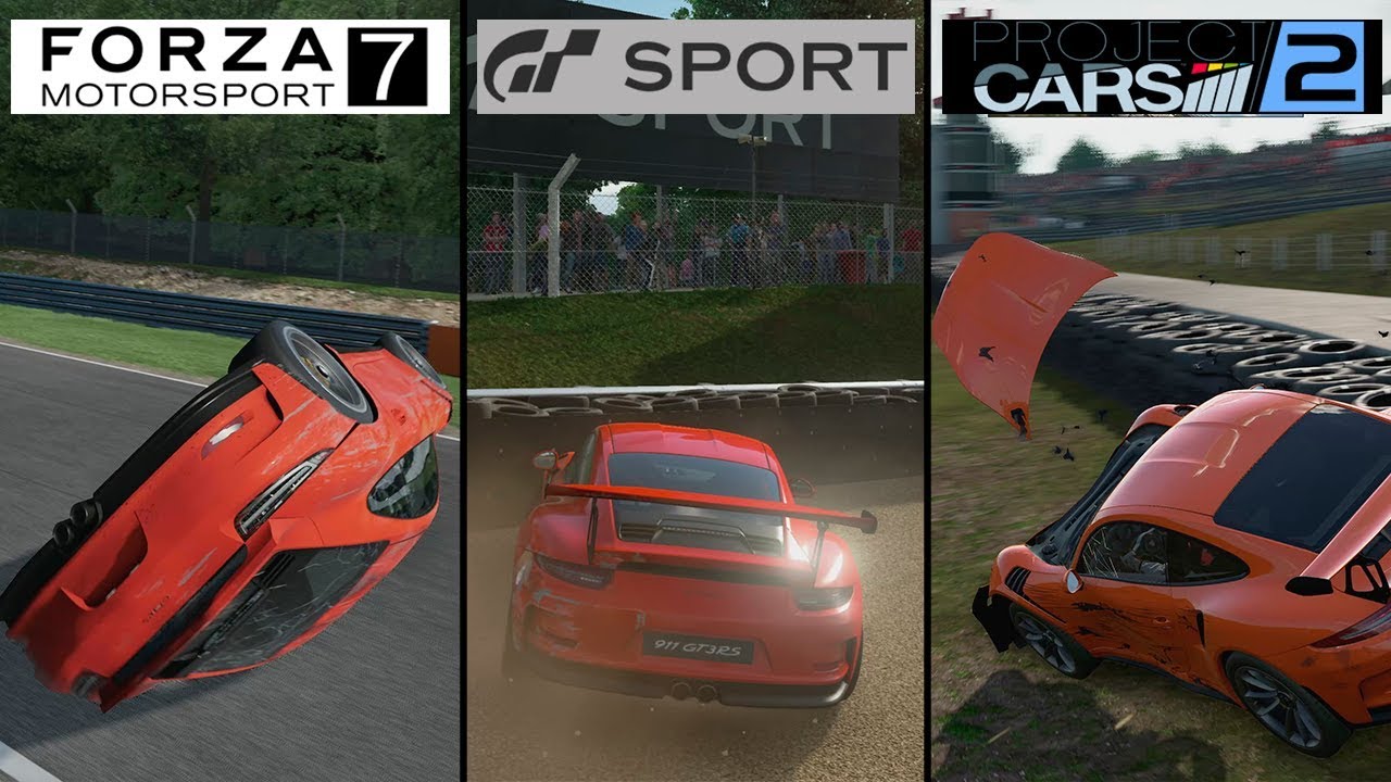 Forza Motorsport 7 (Xbox One) Vs Gran Turismo Sport (PS4 Pro) Graphical  Comparison 