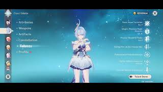 Talent 111 Cryo Traveler CLEARS FEARLESS - Stygian Onslaught | Genshin Impact 