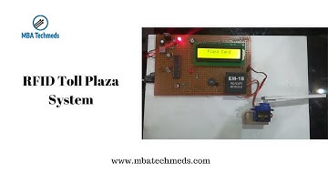 RFID Toll Plaza System - Project Ideas