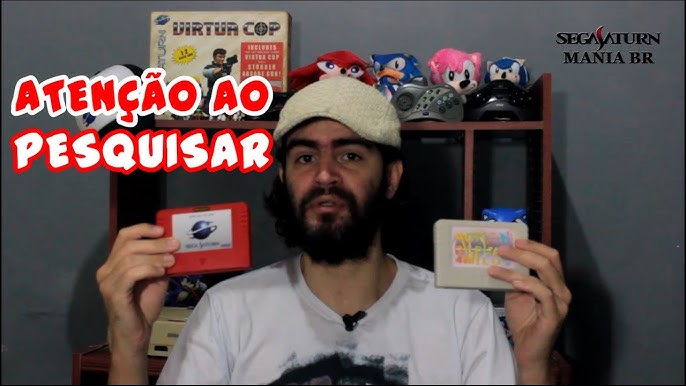 TESTE DOS GAMES PRENSADOS DE SATURN DA OLDSCHOOL RETROART E DA OLDGAME 