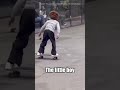 Little Skater Does Insane Trick!