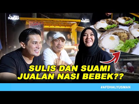 AFDHAL MAKAN DI WARUNG NASI BEBEK NYA SULIS!! CINTANYA SUAMI SULIS DI JADIKAN USAHA