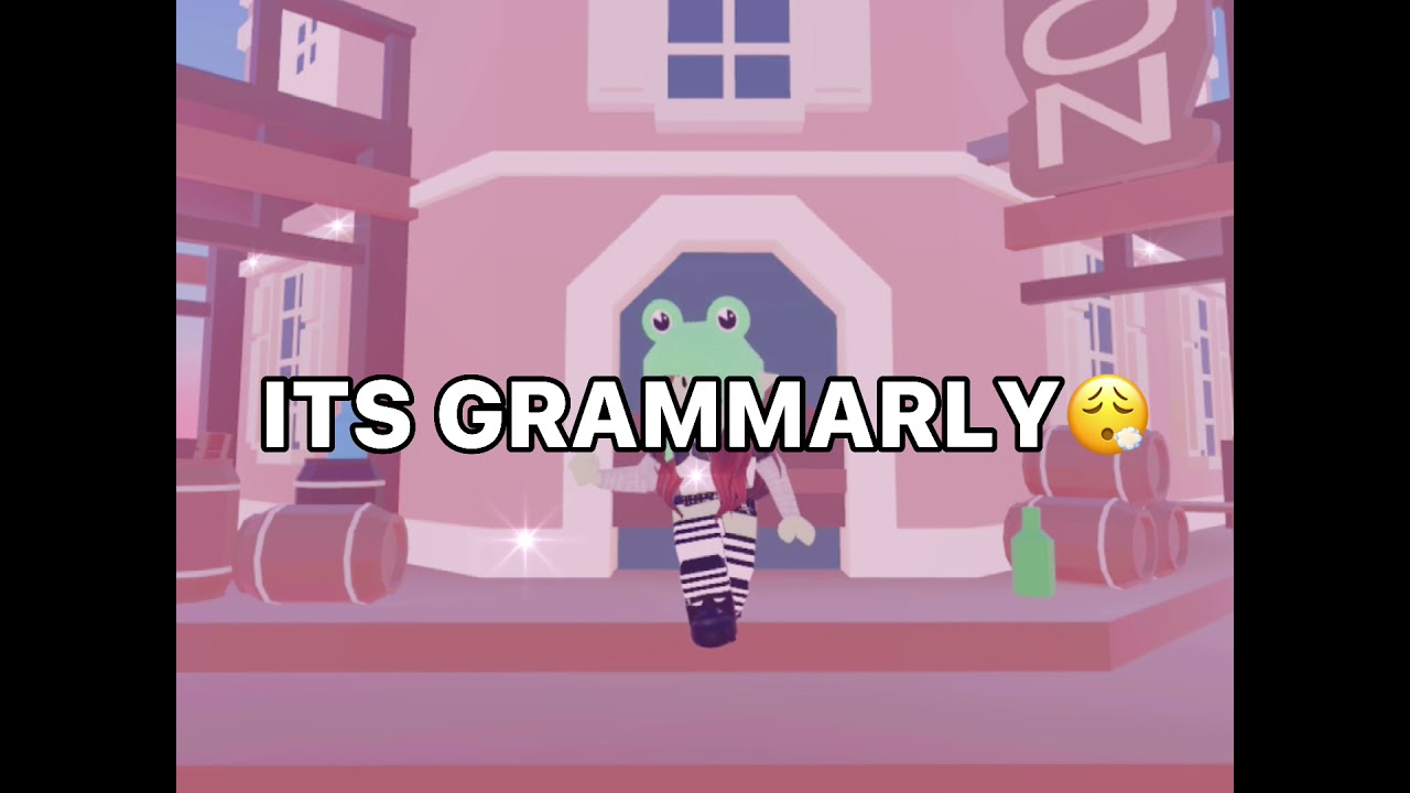 Grammarly meme(roblox edit)