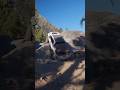 Toyota Tacoma climb on big rocks