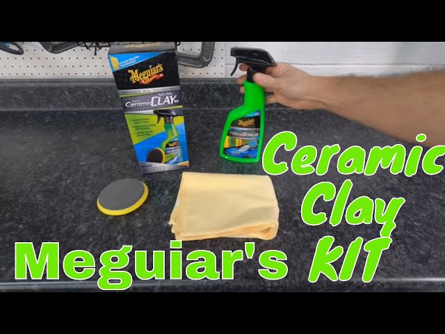 Meguiar's Smooth Surface Clay Kit vs Meguiar's Hybrid Ceramic Quik Clay Kit  – What's the Difference? 