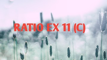 Class 6 ratio ex 11 (c)
