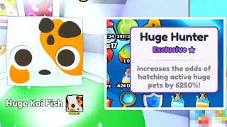 Hatching a achtive Huge in ps99 by DaysToGo 110 views 7 days ago 1 minute, 35 seconds
