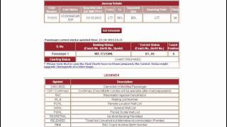 PNR Status check for indian rail train ticket - http://www.pnrstatuscheck.info screenshot 4