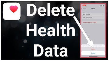 Hoe verwijder je gezondheidsgegevens op de iPhone?