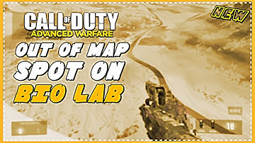 Call of Duty: Advanced Warfare - "OUT OF THE MAP GLITCH" "BIO LAB GLITCH" (SECRET SPOT)