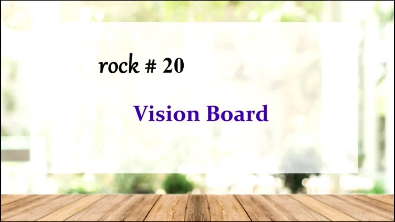 Motivational Quotes Vision Board Rock 20 Youtube