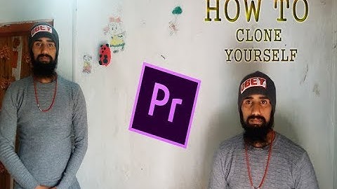 How to Clone Yourself in Adobe Premiere Pro! (CC 2017 Tutorial /ABIJEET DULAL