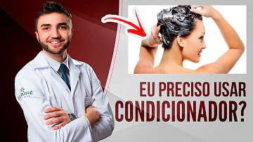 Pode usar o condicionador como creme de pentear?