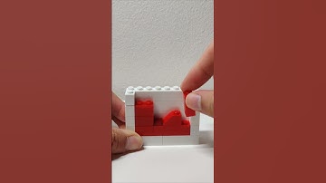 Making YouTube App Logo Using LEGO! #shorts