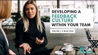 Developing a feedback culture