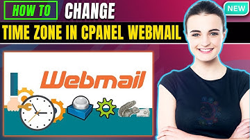 How to change the time zone in cPanel Webmail 2025 | Change Webmail Time Zone