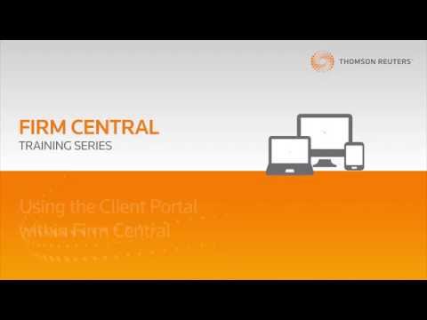 Legal Document Sharing Using the Firm Central Client Portal