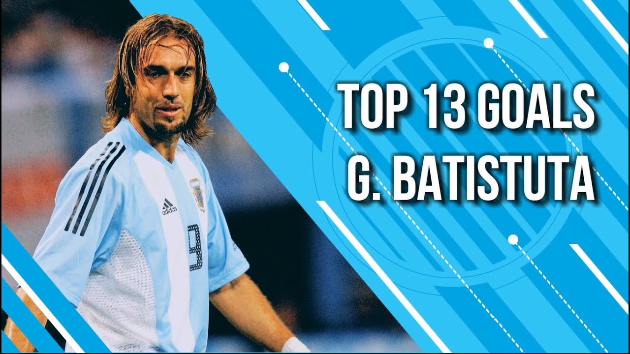 Top 10 Goals   Gabriel Batistuta