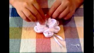 Tutorial Rosa Di Raso ♥ Rose Of Satin Tutorial Rosa Di Raso ♥ Rose Of Satin