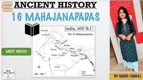 16 Mahajanapadas {महाजनपद} |Ancient History|CUET History Exam , UGC Net, UPSC  2023 #historyedupint