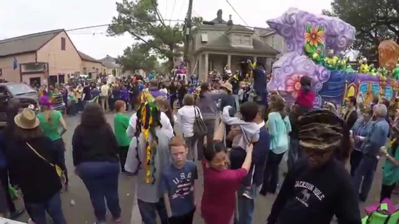Mardi Gras 2015 ~ Krewe of Okeanos - YouTube