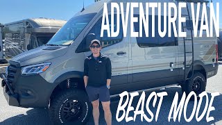 Storyteller Overland Beast MODE AWD in Stone Gray (aka Coyote) | A Van Called 'Courage'