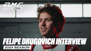 Felipe Drugovich's first interview in ELMS  | 4 Hours of Barcelona 2024 | ELMS