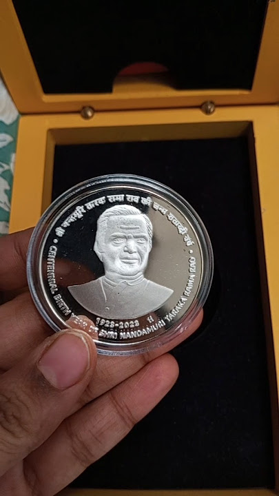 Nandamuri Taraka Rama Rao NTR100 rupee coin#history#money#coin#ntr#trust#shorts #yt#viral#trending