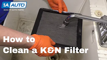 Wie reinigt man einen K&N Filter?