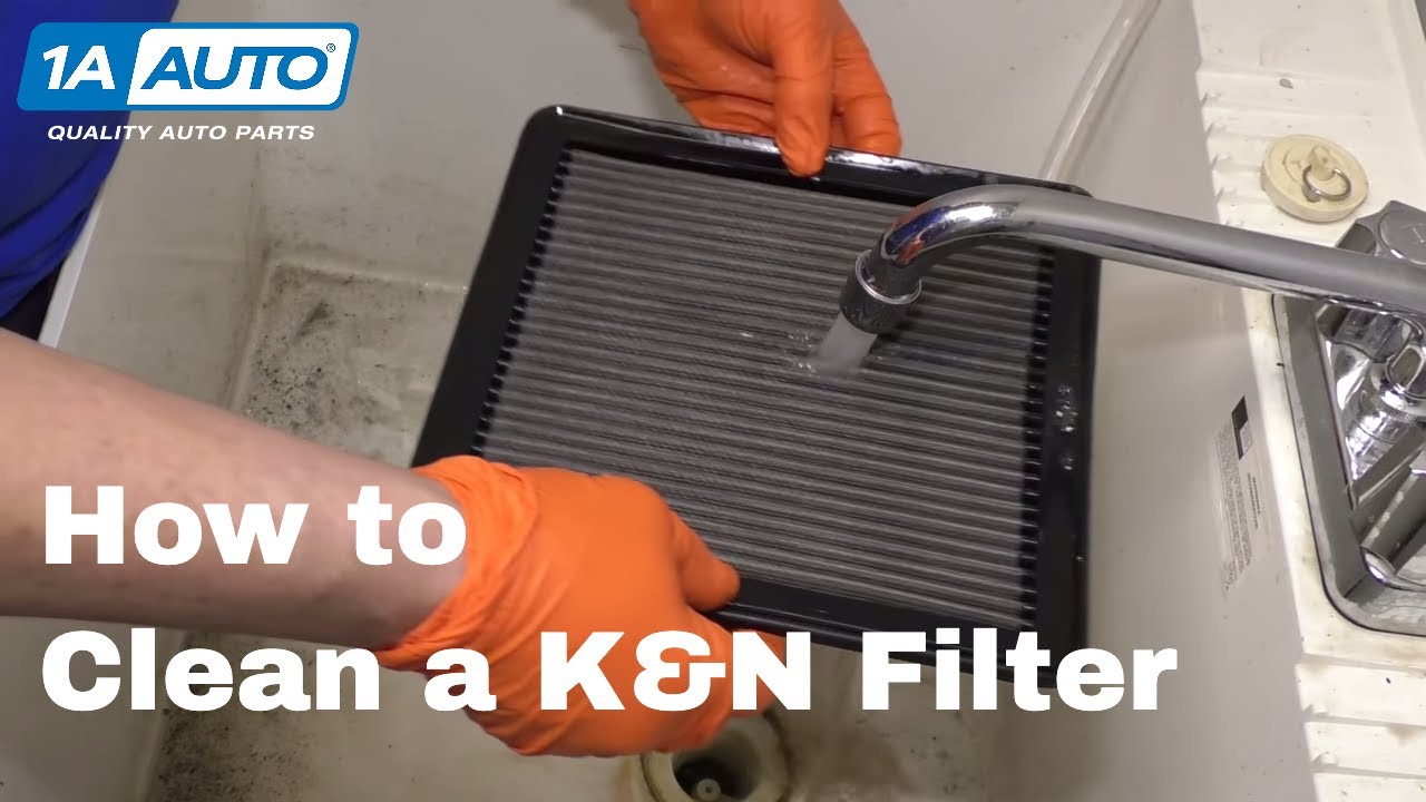 How to Clean K&N Filter 
