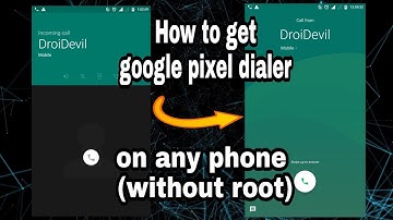 Get Google Pixel calling screen on Stock Android without root|LineageOS|AOSP Rom|Paranoid Android