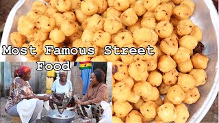 Making BANKYE AKAKRO , AGBELI KAAKLO |Cassava Donuts ,Ghana’s Most Popular STREET FOOD||From Scratch