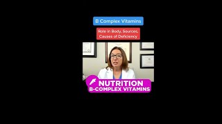 B-Complex vitamins: Nutrition SHORT | @LevelUpRN