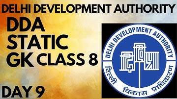 DDA Classes 2023 | DDA GK/ GS Class | Practice Set #sscgk #dda #staticgk #gk #ddaexam @vinaykaksha