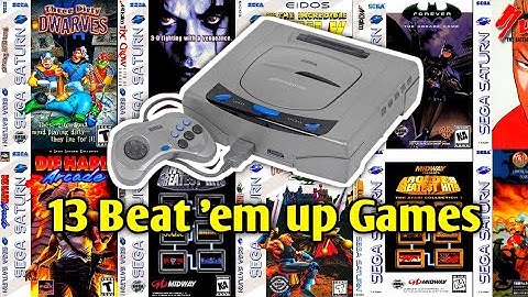 13 Beat em up Games for Sega Saturn
