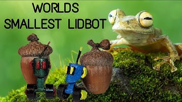How-to make the Smallest Lid Robot In the World! DIY CRAFT Scratch Build how to