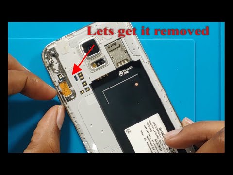 Samsung Galaxy S5 Power and Volume Button removal Starting S5 with Defective Power Ribbon - Part 2