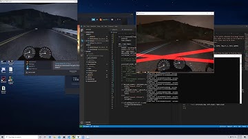 GTA V self-driving, OpenCV