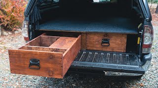 Simple Tacoma Truck Bed Drawers Build