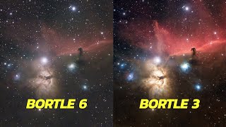 Same Nebula from the CITY vs. DARK SKY