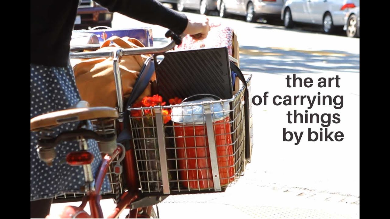 Urban Biking:  The Art Of Carrying Things By Bike